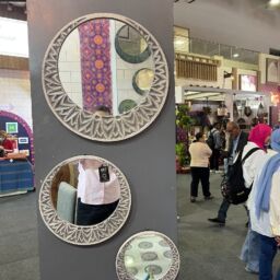 Wood Carved mirror